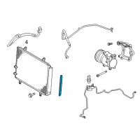 OEM Toyota Camry Condenser Diagram - 88460-06230