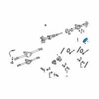 OEM Jeep Wrangler Cover-Differential Diagram - 68003532AA