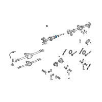 OEM 2011 Jeep Wrangler Bearing-Axle Shaft Diagram - 68499023AA