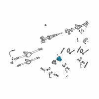 OEM 2016 Jeep Wrangler DIFFERENTIAL Diagram - 68035642AB