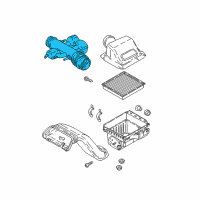 OEM 2019 Ford F-150 Inlet Tube Diagram - JL3Z-9B659-A