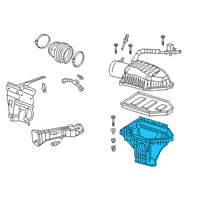 OEM 2017 Dodge Challenger Body-Air Cleaner Diagram - 68175164AC