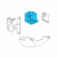 OEM 2006 Mercury Monterey Control Module Diagram - 6F2Z-2C219-BE