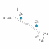 OEM Hyundai Bush-Stabilizer Bar Diagram - 54813-C1100