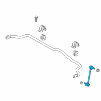 OEM 2019 Kia Optima Link Assembly-Front Stabilizer Diagram - 54830E6000