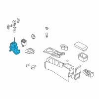 OEM Nissan Rogue Select Transmission Control Device Assembly Diagram - 34901-JM00D