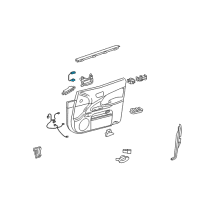 OEM 2009 Lexus GS450h Lamp Assembly, Interior Diagram - 81080-30050