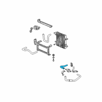 OEM 2002 Honda Civic Hose (145MM) (ATf) Diagram - 25213-PLR-A02