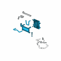 OEM Honda Cooler Assy. (ATf) Diagram - 25500-PMP-000