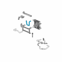 OEM 2004 Honda Civic Hose (490MM) (ATf) Diagram - 25214-PMP-005