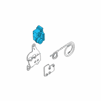 OEM Cruise Servo Diagram - 6S4Z-9C735-AA