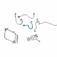 OEM 2010 Toyota Camry Discharge Hose Diagram - 88711-06230