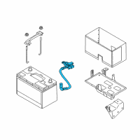 OEM Kia Battery Sensor Assembly Diagram - 371804D010