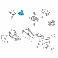 OEM 2016 Scion iM Shift Boot Diagram - 58808-12450-B0