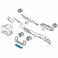 OEM 2020 Hyundai Venue Switch Assembly-Ctr FACIA Panel Diagram - 93600-K2000-RET