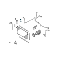 OEM 1998 Nissan Pathfinder Pipe-Front Cooler, High A Diagram - 92441-0W008