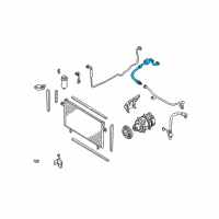 OEM Infiniti QX4 Hose-Flexible, Low Diagram - 92480-4W022