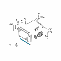 OEM 1996 Nissan Pathfinder Seal-Rubber Diagram - 92182-0W000