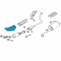 OEM 2015 Nissan Versa INSULATOR-Heat, Front Floor Diagram - 74751-1HL1A