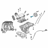 OEM Dodge Bolt-HEXAGON FLANGE Head Diagram - 6511710AA