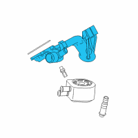 OEM Ford F-250 Super Duty Adapter Diagram - YC3Z-6881-DA