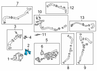 OEM 2021 Cadillac CT4 Cover Diagram - 55503850