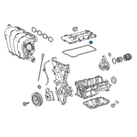 OEM Toyota Prius Plug-In Valve Cover Seal Diagram - 11193-0T020