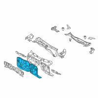 OEM 2008 Lexus GS460 Panel Sub-Assy, Dash Diagram - 55101-30A51