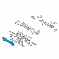 OEM 2009 Lexus GS450h INSULATOR, Dash Panel Diagram - 55223-30233