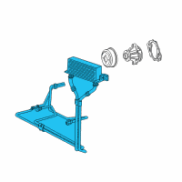 OEM Ford E-150 Econoline Transmission Cooler Diagram - 4C2Z-7A095-AB