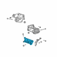 OEM 2017 Ram 2500 Bracket Diagram - 53034077AB