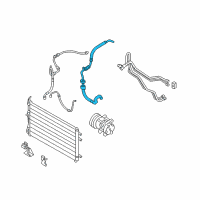 OEM Kia Sedona Suction Hose Diagram - 977634D900