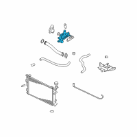 OEM Kia Rondo Housing Assembly-Thermostat Diagram - 2562025002