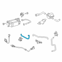 OEM Toyota Highlander Vacuum Hose Diagram - 44726-48020