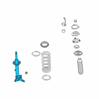 OEM 2006 Infiniti Q45 Strut Kit-Front Suspension, LH Diagram - 54303-AR026