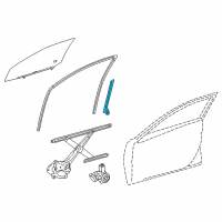 OEM 2013 Toyota Avalon Guide Channel Diagram - 67403-07011