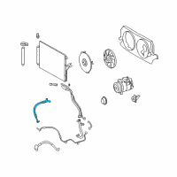 OEM Dodge Sprinter 3500 Line-A/C Diagram - 68012751AA