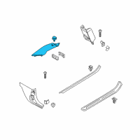 OEM BMW 135is Cover, Column A Left Diagram - 51-43-8-036-137