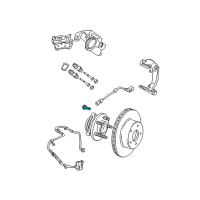 OEM 2011 Jeep Wrangler Bolt-12 Point Head Diagram - 5012436AB