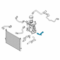 OEM BMW M850i xDrive Gran Coupe HOSE CHARGE AIR COOLER Diagram - 17-12-7-933-661