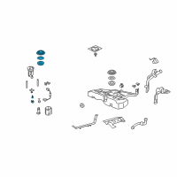 OEM Honda Accord Regulator Set, Pressure Diagram - 17052-TA0-L00