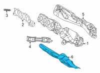 OEM Toyota Corolla Cross Lower Shield Diagram - 17168-24040