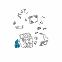 OEM Toyota Sequoia Servo Diagram - 87106-0C140