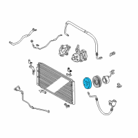 OEM 2001 Toyota Tundra Hub Diagram - 88403-0C010