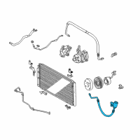 OEM 2004 Toyota Tundra Discharge Hose Diagram - 88711-0C080