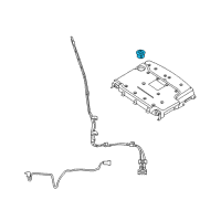 OEM 2005 Ford Escape Disable Switch Diagram - 9M6Z-10A757-A