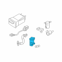 OEM Saturn Relay EGR Pipe Diagram - 89018174