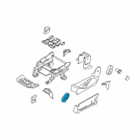 OEM 2018 Ford Transit Connect Seat Switch Diagram - CV6Z-14A701-A