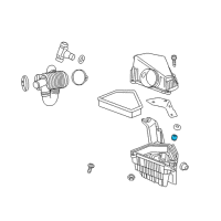 OEM 2008 Cadillac CTS Resonator Insulator Diagram - 25774677