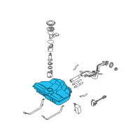 OEM Nissan Maxima Fuel Tank Assembly Diagram - 17202-6Y300